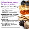 6-in-1 Organic Maca Root Ashwagandha Capsules 1710mg with DHEA and Black Pepper Fruit Extract for Women and Men - Black Maca Supplement for Stamina, Bone and Mood Support Supplement, 120 count view 3