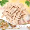 500 Pack Mini Wooden Spoons 3.9 Inch Disposable Wooden Spoons Birch Wooden Dessert Spoons Tiny Wooden Spoons Dessert Utensils for Eating Party Supplies, Chocolate Stirrers view 4