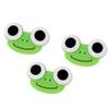 CurcKua 3PCS Contact Lens Case Cartoon Frog Shape Contact Lens Holder Cartoon Animal Lens Box view 1