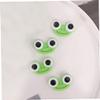 CurcKua 3PCS Contact Lens Case Cartoon Frog Shape Contact Lens Holder Cartoon Animal Lens Box view 4