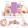Gel Ice Pack Ice Bag with Strap-Reusable Hot & Cold Pack Compress Therapy for Pain, Swelling,Injuries of Knee, Shoulder, Foot, Back, Ankle, Neck, Hip, Elbow, Wisdom Tooth(1 pcs,Purple) view 3