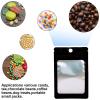 100 Pack Mylar Bags,Small Resealable Ziplock Foil Packaging Bags for Small Business Salts Lash Jewelry Sample view 3