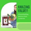 Dried Cranberries Original 2 Pound (32 oz) Batch Tested Gluten & Peanut Free | Resealable Bag | High in Antioxidant | Great for Salads, Cooking and Mixes | Sweetened view 4