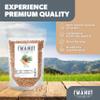 Premium Raw Pine Nuts 48oz (3 lbs.) Non-GMO, No Additives Batch Tested Gluten & Peanut Free, Resealable Pouch for Freshness, Unsalted Pine Nuts - Perfect for Pesto, Salads, Gourmet Cooking and Baking view 4