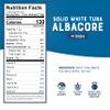 Bumble Bee Solid White Albacore Tuna in Water, 5 oz Can (Pack of 48) - Wild Caught Tuna - 29g Protein per Serving, High in Omega-3s - Non-GMO Project Verified, Gluten Free, Kosher view 2