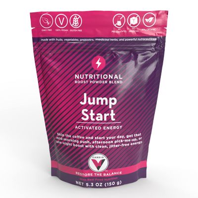 Cardio V JumpStart - 30 Servings Nutrient-Packed Daily boosts for Jitter-Free Sustainable Energy Enhances Learning  Eliminates Brain Fog  Boosts Overall Health and Immunity