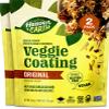 H&E Veggie Coating, Crisp Root Vegetable Crumbs, 10oz (2 Pack) Gluten Free Breadcrumb Replacement, Non GMO, Vegan, Kosher (Including Passover) view 1