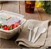Compostable Spoons Eco Friendly Cutlery 6.5 inch - CPLA Heat Resistant Disposable Utensils and Durable Cornstarch Bio Based Plastic Biodegradable Cutlery (3000) view 4
