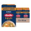 Barilla Whole Grain Pasta Elbows, 16 oz. Box (Pack of 12) - Non-GMO, Made With 100% Whole Grain Durum Wheat - Great Source of Fiber view 1