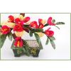 YUHUAWF Artificial Bonsai Chinese Style Jade Bonsai Money Tree Home Office Decor Jade Carving Bonsai Flower Ornaments Good Gifts for Moms and Friends for Home Office view 3