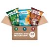 Quest Nutrition Protein Chips Variety Pack, BBQ, Cheddar & Sour Cream, Sour Cream & Onion, High Protein, Low Carb, 1.1 oz (Pack of 12) view 1