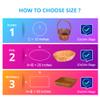 AOUKAR Shrink Wrap Bags for Gift Baskets,10Pcs 20x24 Inches Chear PVC Heat Shrink Bags Cellophane Wrap for Packaging Large Bags for Easter, Holiday, Birthday, and Any Occasion view 3