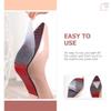 Beaupretty High-Heel - Pads Wear-Resistant PVC Mute and for Shoes Transparent Design for and Noise Reduction view 2