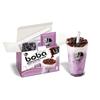 J WAY Instant Boba Bubble Pearl Taro Milk Tea Kit with Authentic Brown Sugar Tapioca Boba, Ready in Under One Minute, Paper Straws Included - 6 Servings view 1