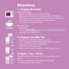 J WAY Instant Boba Bubble Pearl Taro Milk Tea Kit with Authentic Brown Sugar Tapioca Boba, Ready in Under One Minute, Paper Straws Included - 6 Servings view 4