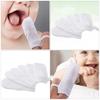 Milisten Disposable Toothbrush Toothbrush 1 Set 18Pcs Infant Tongue Cleaner Gauze Disposable Infant Clean Mouth Gum (White) Teeth Cleaner Cleaning Tools view 3
