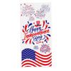 Ruluti 100pcs American Independence Day Party Cellophane Bags Plastic Clear Candy Gift Bags for Cookies Supplies view 3