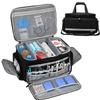 LEFORZ Home Health Nurse Bag Medical Bag Empty First Aid Storage with Detachable Divider Medical Supplies Bag for Nursing Student,Therapist,Doctors view 1