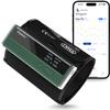 Checkme Blood Pressure Monitor for Home Use - Upper Arm Cuff, Bluetooth BP Machine, Accurate Readings in 30 sec, App Enabled for iOS & Android, Stores 50 BP Readings, Green view 1