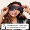 WAOAW Sleep Mask for Men Women: Blackout Eye Masks for Sleep - 3D Breathable Soft Comfortable Eye Mask for Travel - Adjustable Light Blocking Night Masks for Sleeping view 2