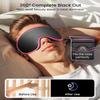 WAOAW Sleep Mask for Men Women: Blackout Eye Masks for Sleep - 3D Breathable Soft Comfortable Eye Mask for Travel - Adjustable Light Blocking Night Masks for Sleeping view 3