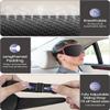 WAOAW Sleep Mask for Men Women: Blackout Eye Masks for Sleep - 3D Breathable Soft Comfortable Eye Mask for Travel - Adjustable Light Blocking Night Masks for Sleeping view 4
