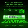 EBL Rechargeable AAA Batteries 1100mAh Ni-MH AAA Rechargeable Batteries 12 Pack view 2