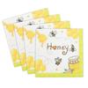 Dulousia Bumble Bee Party Napkins, Disposable Yellow Bee Honeycomb Paper Dinner Napkins for Baby Gender Reveal, Happy Bee Day, Summer Picnic, Bee Birthday, Baby Shower, Unfolded 13x13in, 40 Count view 3