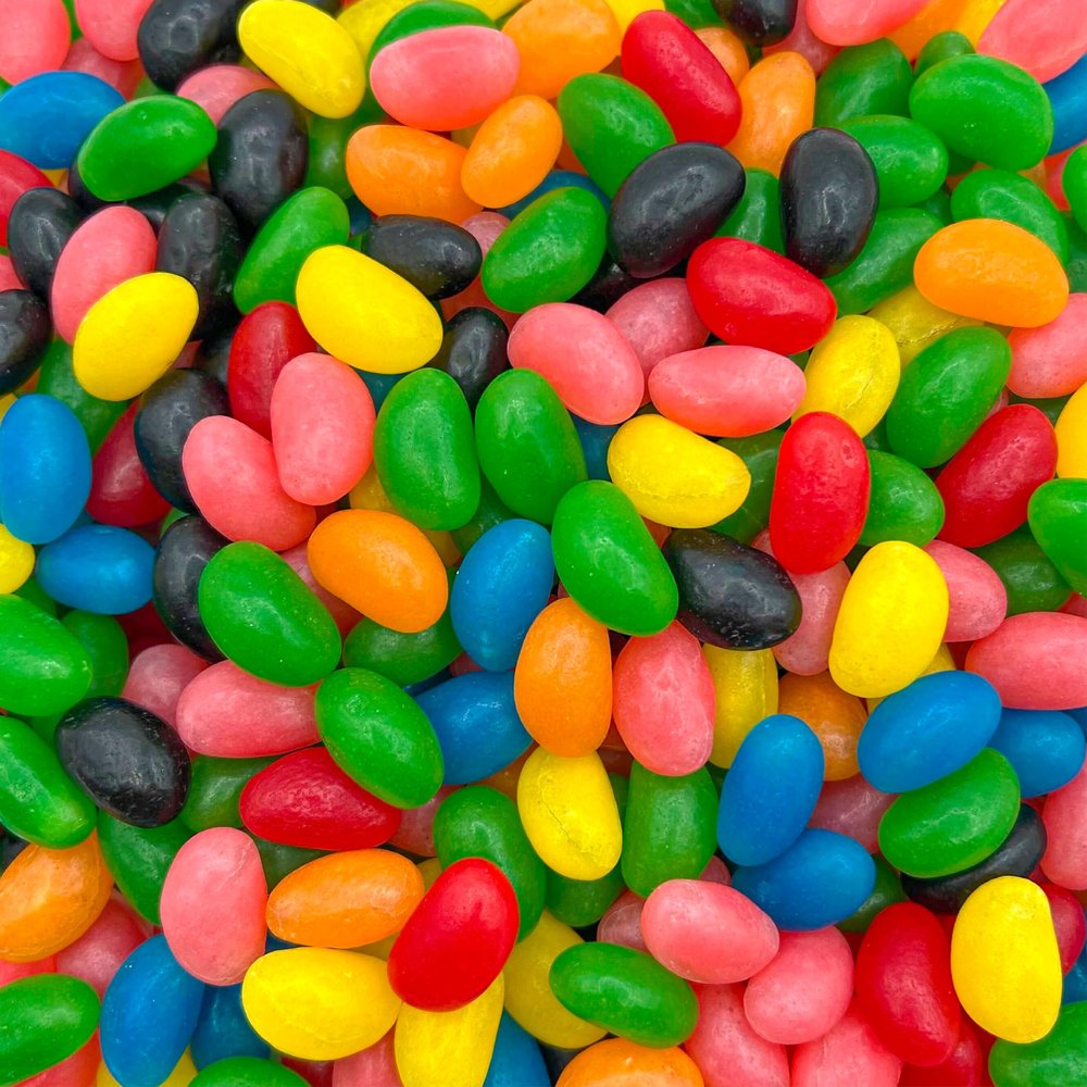 Jelly Beans Easter Candy | 5-Pound Bag | Fruit and Licorice Flavors | Classic Chewy Candy for Bufffets and Dessert Decorating | Easter Eggs Fillers | Bulk Jelly Beans