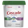 Cascade Platinum Dishwasher Pods, Fresh Scent, 62 Pods Per Case, Set Of 3 Cases view 1