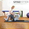 Spinefitter by Sissel, Back Stretcher, Back Cracker for Upper & Lower Back Relief, Spine Decompressor, Spinal Decompression for Back Relief, Posutre Corrector, Ideal for Pilates & Yoga, Black view 3