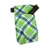 Appease Massage Lotion Bottle Holster - Fun and Stylish Washable Holsters - 100% Cotton Duck Cloth - Removable Belt, Use Ours or Your Own. Our Belt Fits 26-44 Inch Waists - Blue Green Plaid view 1