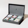 Art Of Tea | 6 Section Leatherette with Assorted Tea bags | Tea Assortment Gift Box view 2