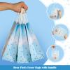 16 Pack Bear Baby Shower Bags with Handles - Party Bags with Bear, Star, Flower Designs for Kids Birthday and Baby Shower Favors view 3