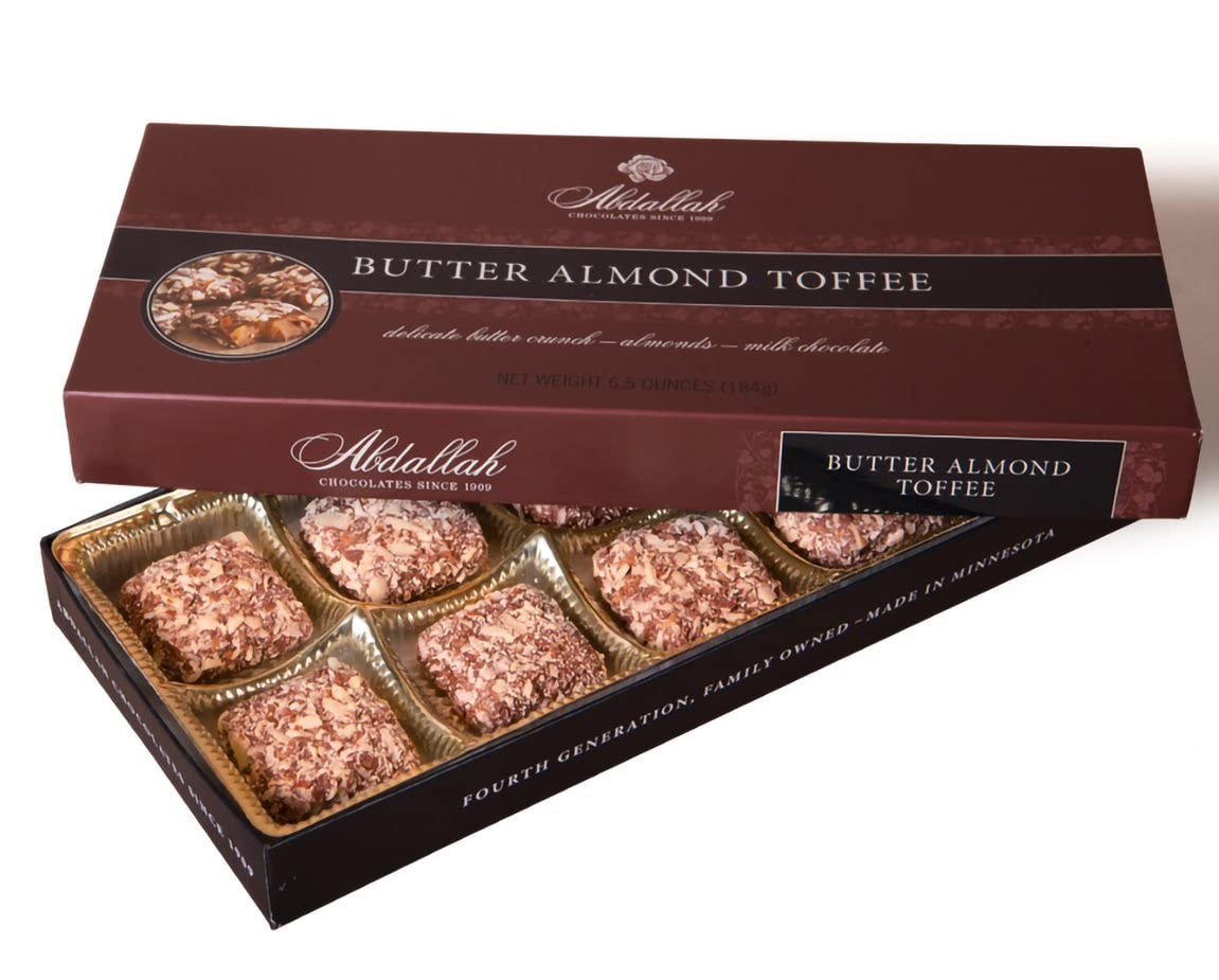 Butter Almond Toffee, 6.5 oz
