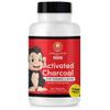 Charcoal House Chewable Activated Charcoal Tablets for Kids | Natural, Vegan, Non-GMO & Gluten Free | for Teeth, Stomach, Gas & Nausea | USP Food Grade | 135 ct. view 1