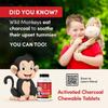 Charcoal House Chewable Activated Charcoal Tablets for Kids | Natural, Vegan, Non-GMO & Gluten Free | for Teeth, Stomach, Gas & Nausea | USP Food Grade | 135 ct. view 4