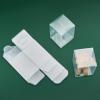 BENECREAT 40Pcs Clear PVC Gift Boxes, 1.5x1.5x2.3 Small Favor Box for Wedding, Party, Candy, Cupcakes & Treat Packaging view 4