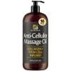 Firming Body Massage Oil with Collagen & Stem Cell  Helps Smooth The Appearance of Cellulite & Improve Skin Texture  Refreshing Aromatherapy Body Oil for Legs & Full Body  16 Fl Oz view 1