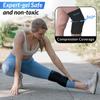 Coldest Knee Ice Pack 360 - Knee Pain Relief Compression, Reusable Gel Ice wrap for Leg Injuries, Swelling, Knee Replacement Surgery, Cold Compress Therapy for Arthritis, Meniscus Tear and ACL (Small) view 4