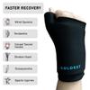 Coldest Thumb Wrist Ice Pack 360 - Adjustable Hand Support Brace & Reusable Gel Pack, Hot Cold Therapy for Pain Relief of Carpal Tunnel, Rheumatoid Arthritis view 4