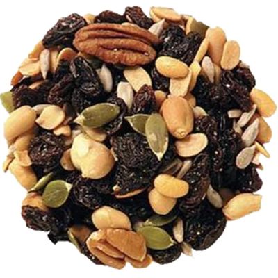 NY SPICE SHOP Deluxe Trail Mix with Mixed Nuts - Dried Fruit Healthy Snacks for Adults and Kids - Nut Snack Packs - 1 Pound