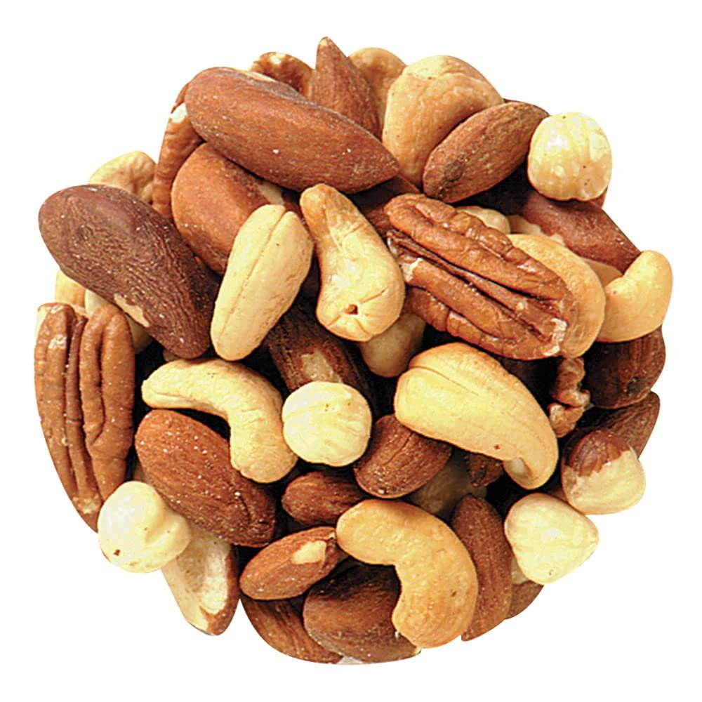 NY SPICE SHOP Unsalted Trail Mix with Mixed Nuts - Dried Fruit Healthy Snacks for Adults and Kids - Nut Snack Packs - 3 Pound