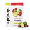 Skratch Labs Hydration Sports Drink Mix with Caffeine  RealFruit Electrolyte Powder for Fast Hydration & Energy | Raspberry Limeade | 20 Servings | Vegan, NonGMO, Clean Ingredients view 1