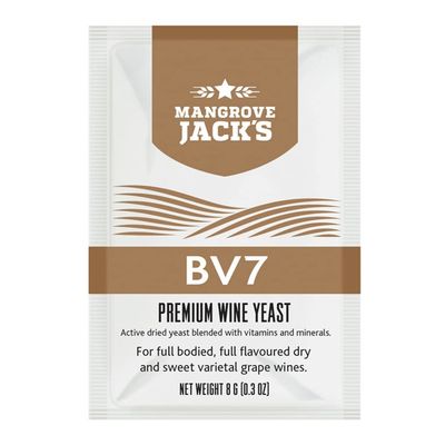 5x Mangrove Jack's Wine Yeast - BV7 8g