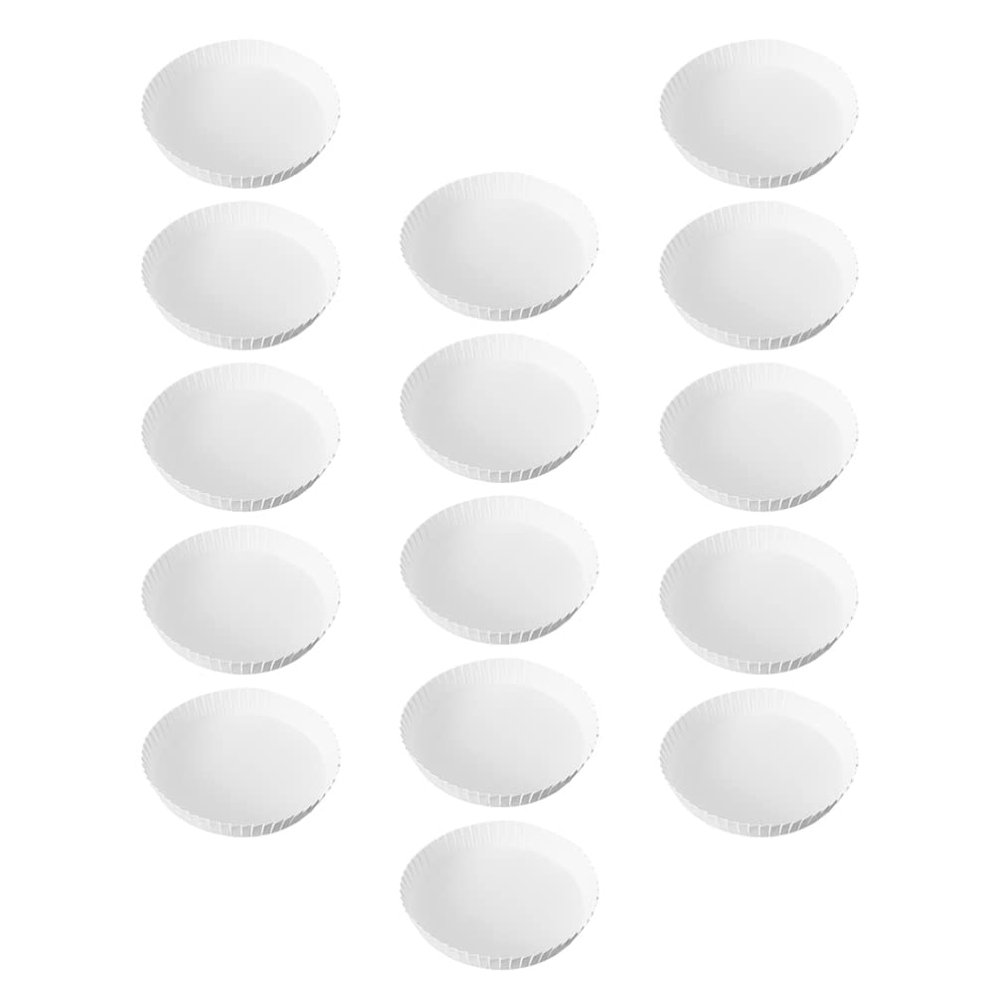 50pcs Disposable Paper Cup Covers Hotel Lids for Drinks for Home Office and Events Easy to Use and Stackable