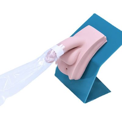 Urinary Drainage Bag Urine Collector Night Bags Male Urinary Incontinence Penile Clamp 1700ml Bag Urinal for Men Elderly Bedridden Patients and Disabled Men, 50Pcs Clear Bag-50disposablestraps