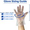 1000 PCS SunnyCare TPE Food Service Gloves, Powder Free (Non Nitrile Vinyl Latex) X-Large view 4