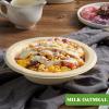 Vplus 180 Pack 16 OZ Paper Bowls, Disposable Compostable Bulk, Eco-friendly Bagasse, Heavy-duty Bowls Perfect for Milk Cereals, Snacks, Salads view 4
