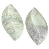 Rockcloud 2 PCS Hand-Carved Leaves Shaped Massage Stone, Polished Pocket Worry Stone for Yoga Meditation Relaxation, Xiuyan Jade view 1